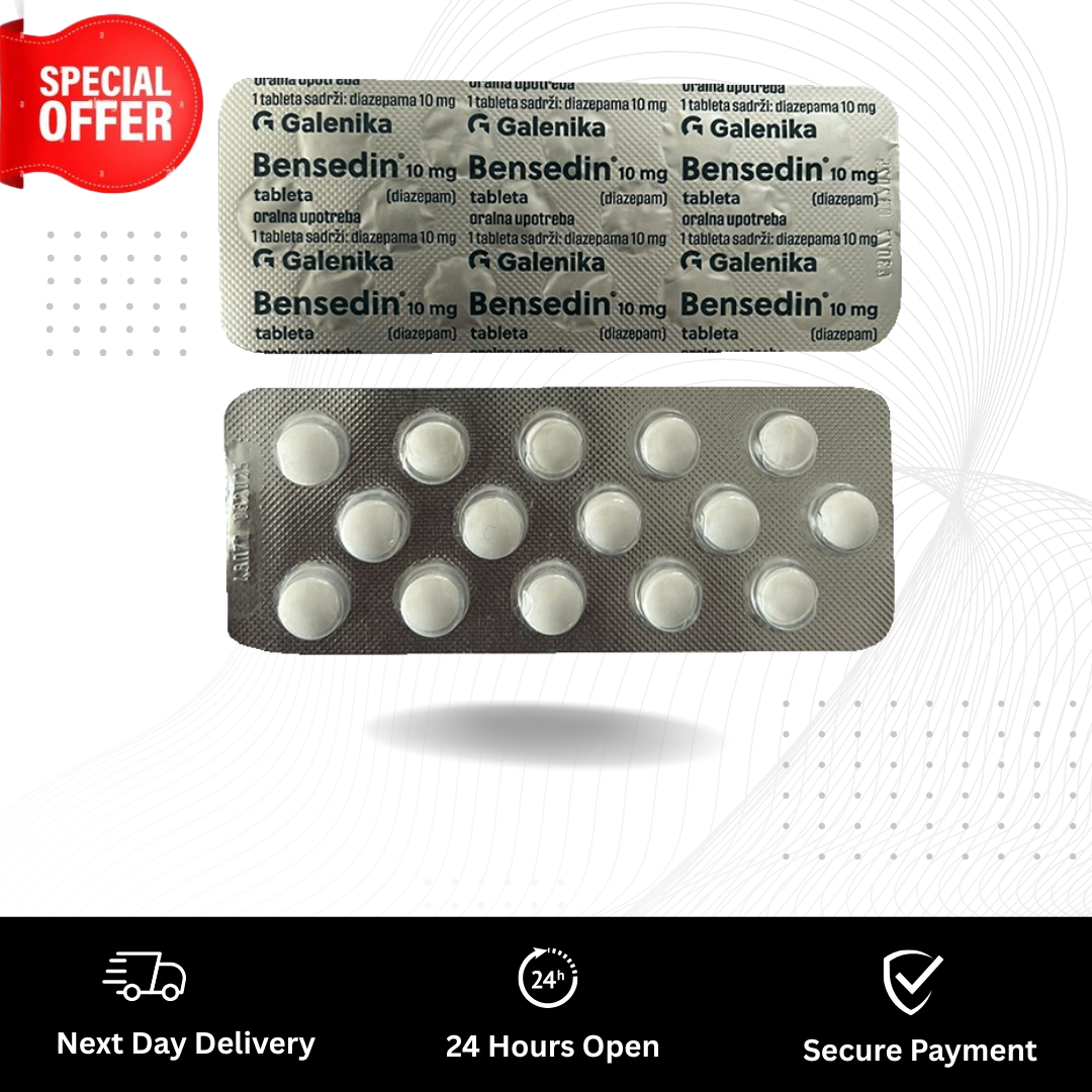 Bensedin Diazepam 10mg Tablets get next day delivery with huge discount