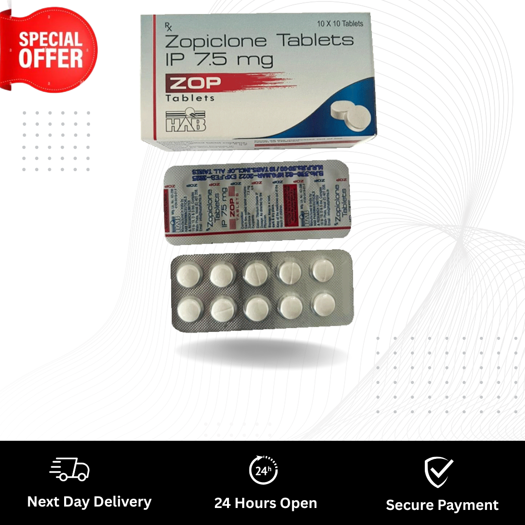 Buy Zopiclone Tablets White online