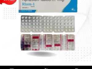 Xanax RLAM 1 1mg Tablets (Alprazolam)