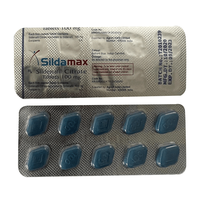 Sildamax 100mg Tablets Buy Online