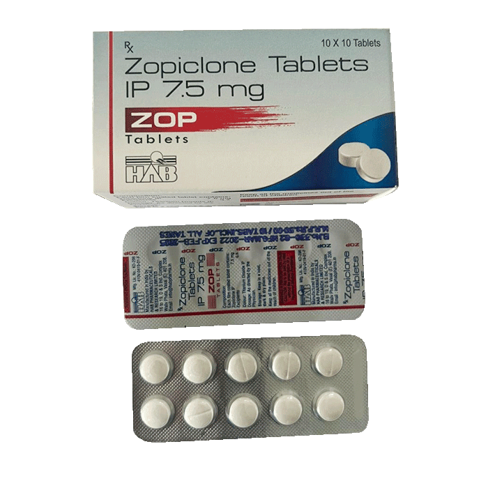 Buy Zopiclone Tablets White online